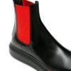Alexander McQueen Ghete Chelsea Hybrid,piele naturala vitel
